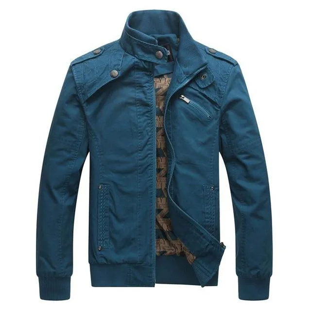 West Louis™ Men's Wind Proof Bomber Jacket