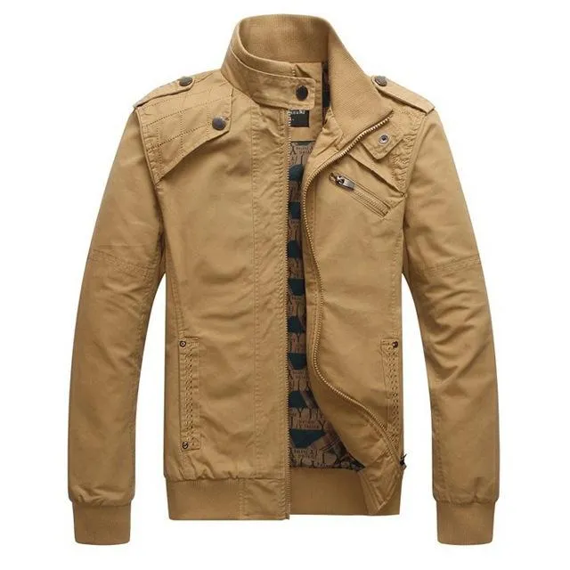West Louis™ Men's Wind Proof Bomber Jacket