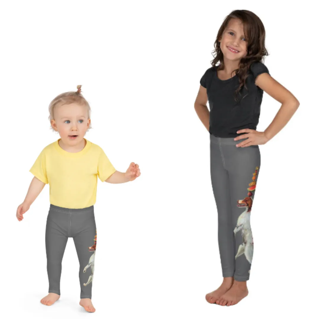 Whimsy Fit Dexter Grey Little Leggings