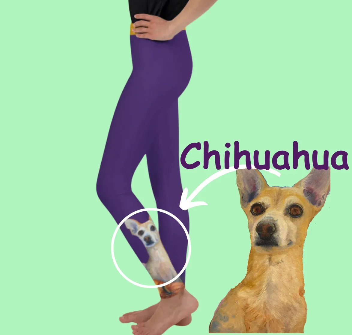 Whimsy Fit “Pumpkins” Girls Leggings