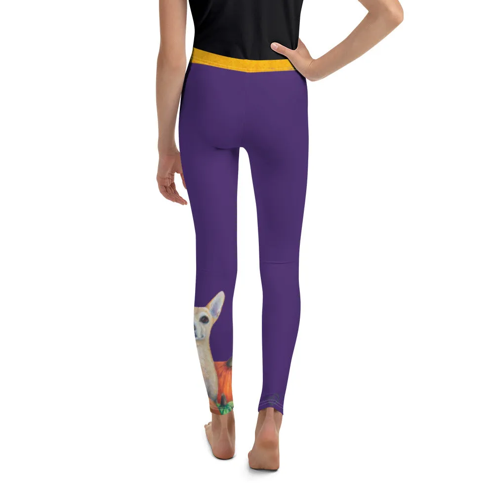 Whimsy Fit “Pumpkins” Girls Leggings