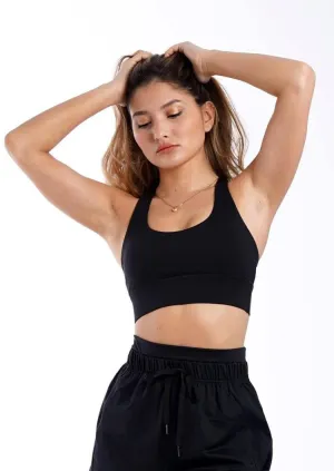 Wild Sports Bra Black