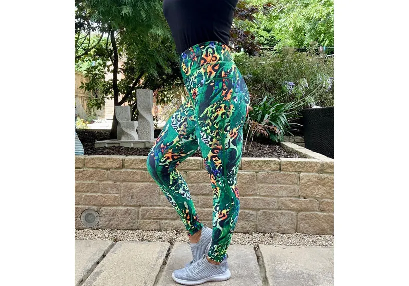 Winter Jungle Rumble Leggings with Pockets