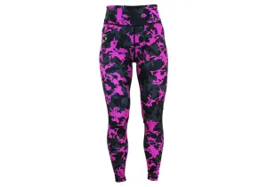 Winter Magenta Camo Leggings with Pockets