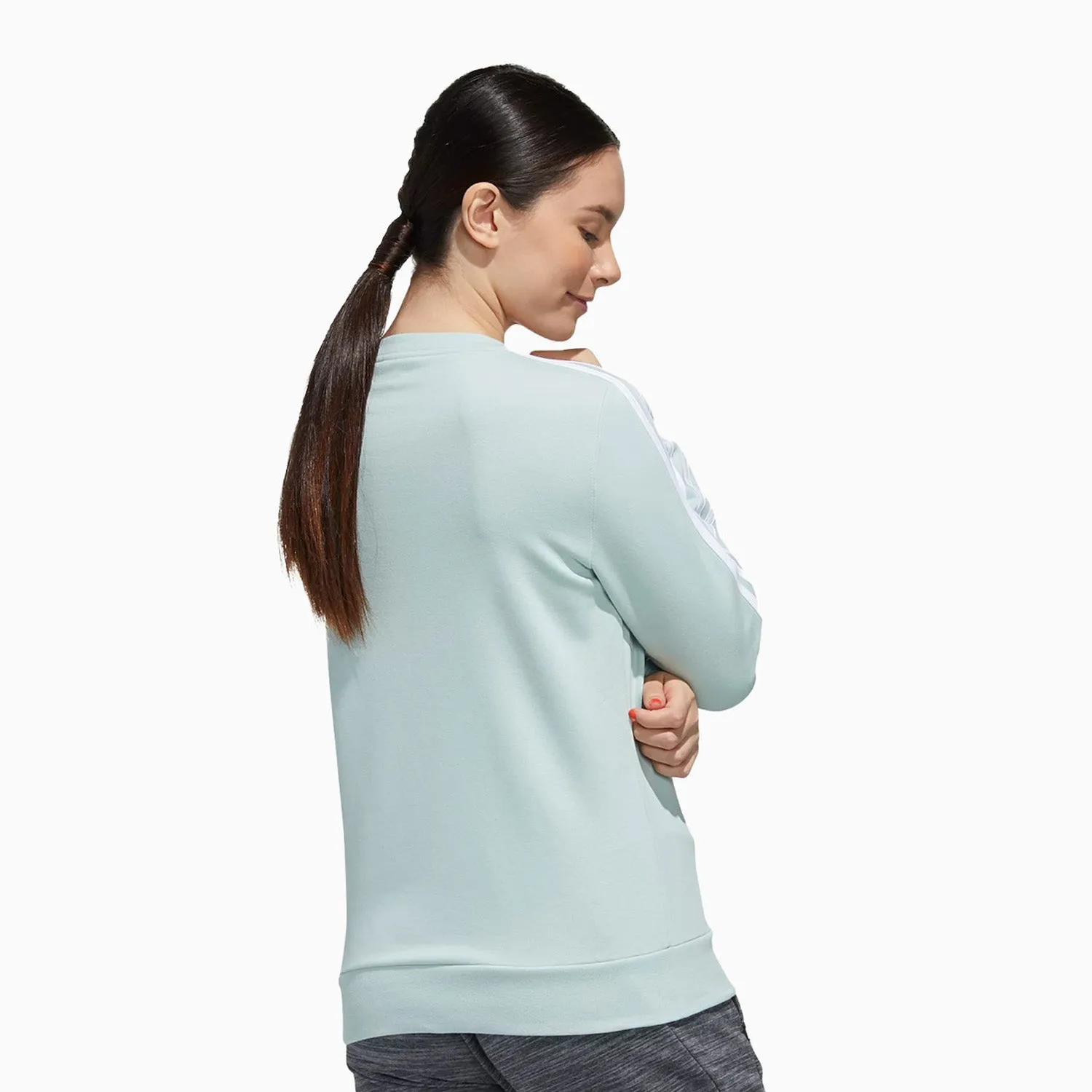 Women's Essentials 3-Stripes Sweat Shirt