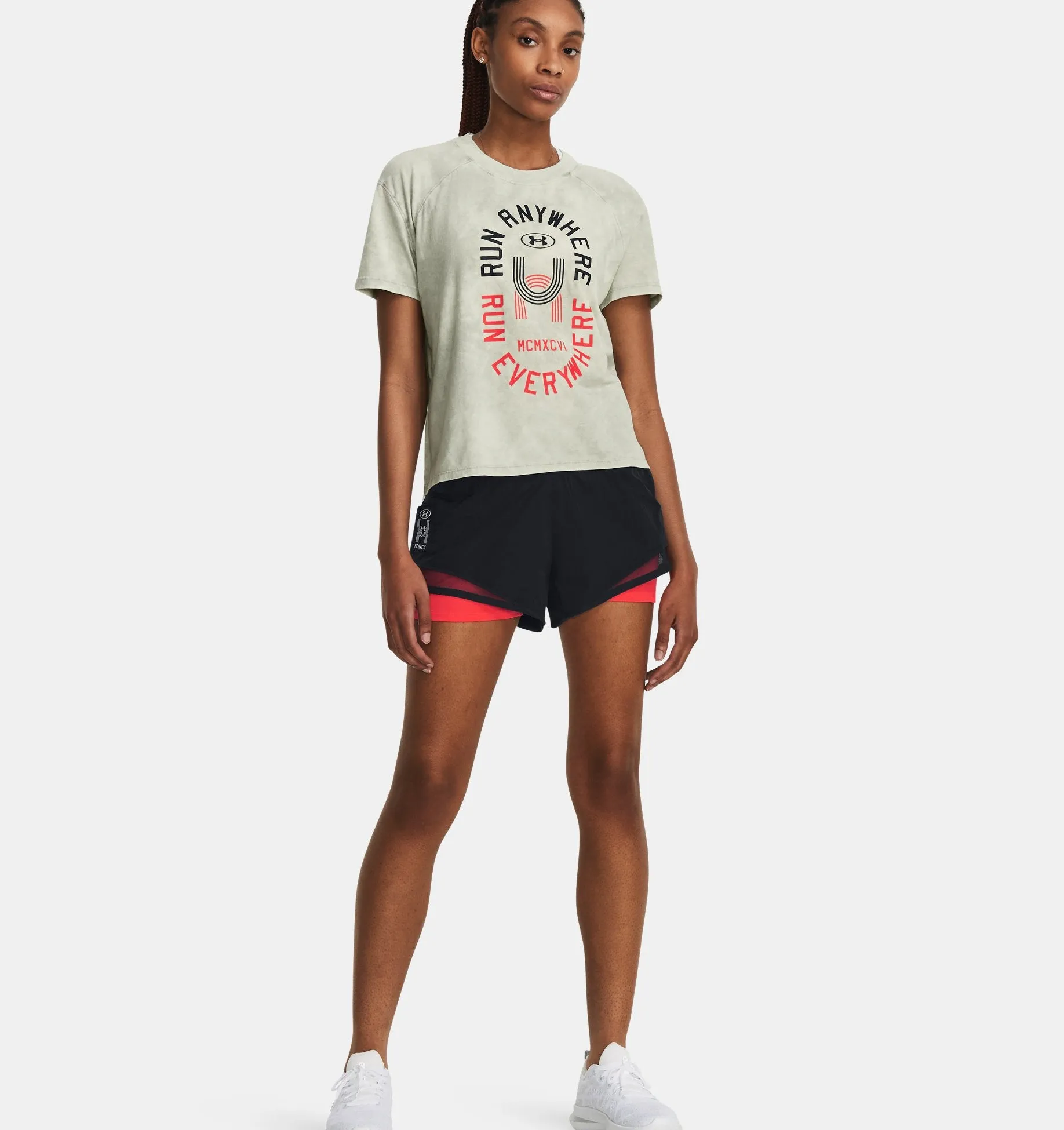 Women's UA Run Everywhere Graphic Short Sleeve