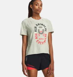 Women's UA Run Everywhere Graphic Short Sleeve