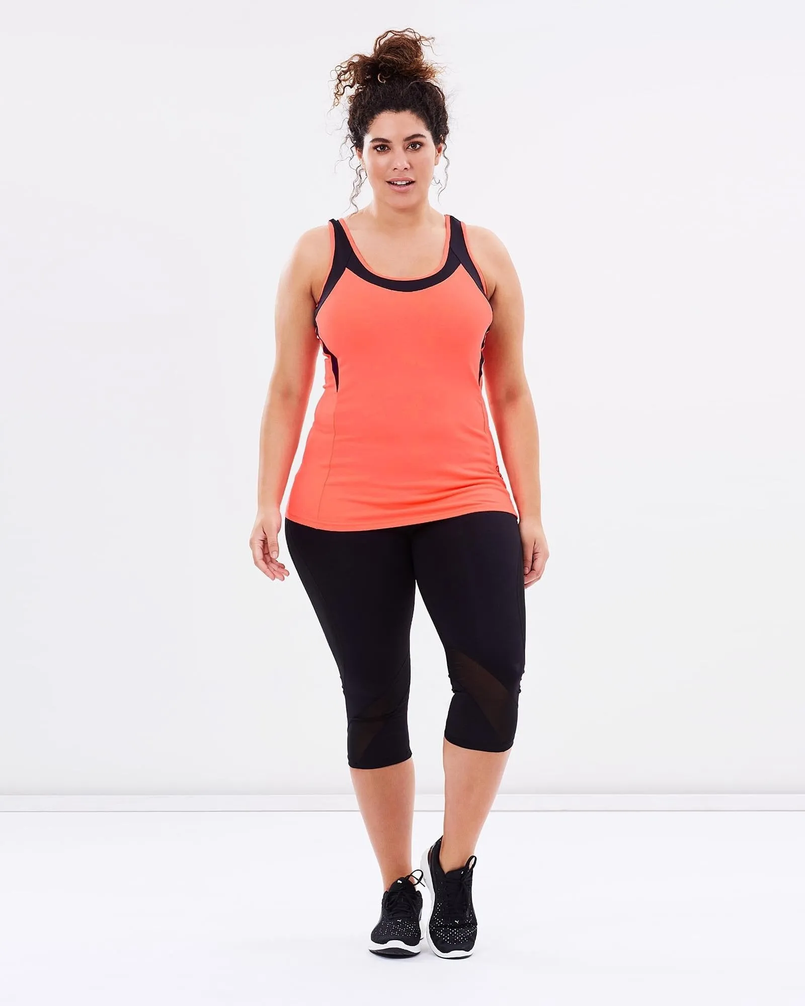 Workout Tank - Orange/Red
