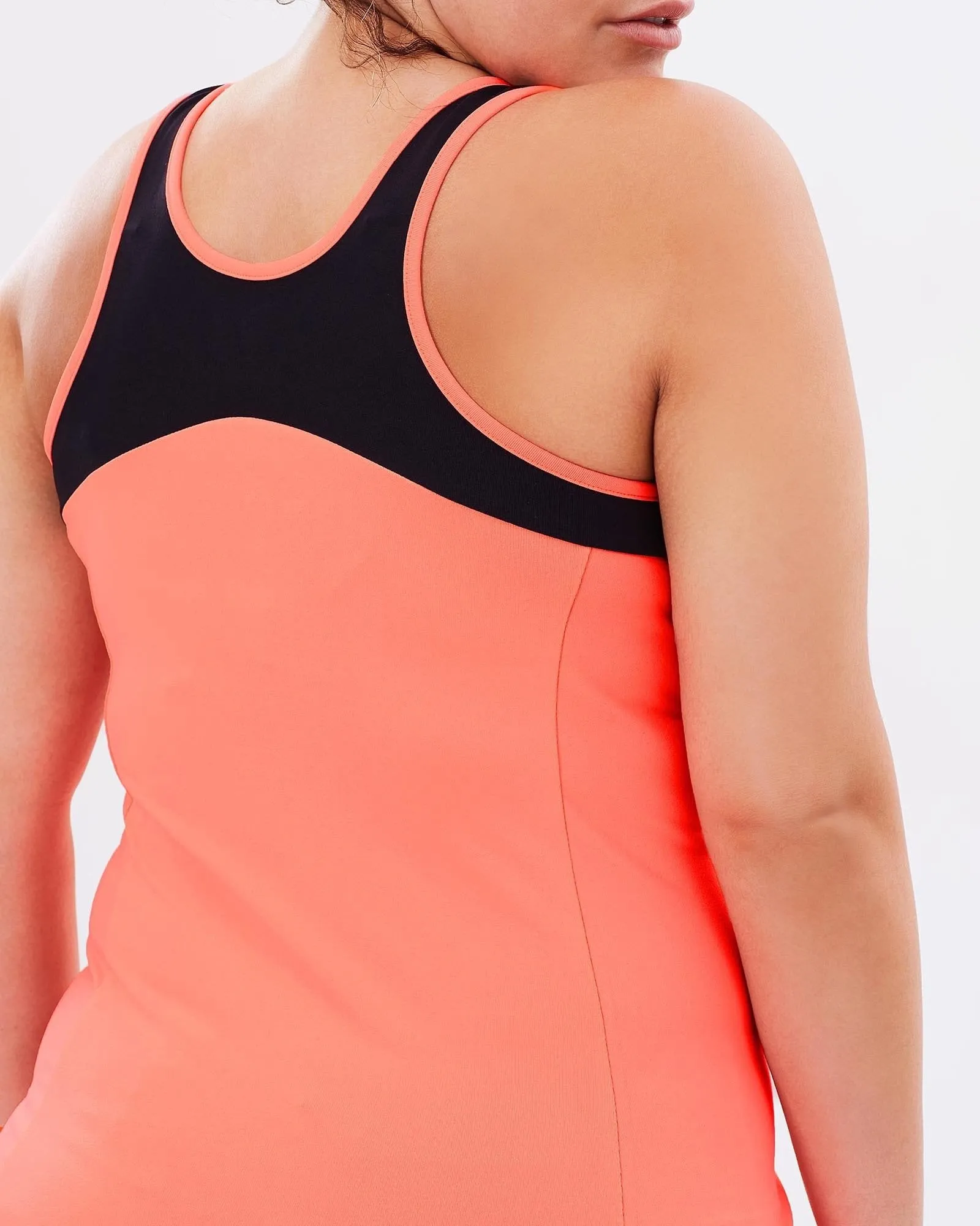Workout Tank - Orange/Red