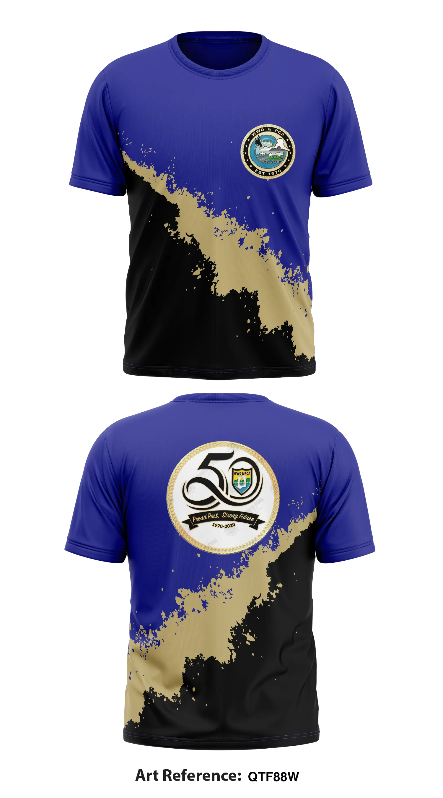 WWQ & PCA Store 1 Core Men's SS Performance Tee - QTf88w