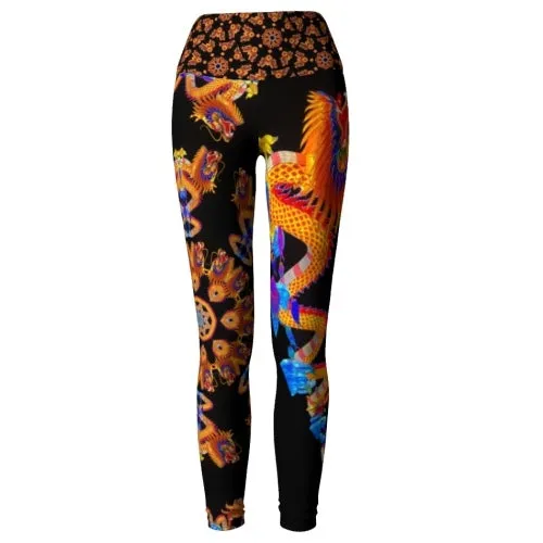 Year of the Dragon Yoga Leggings