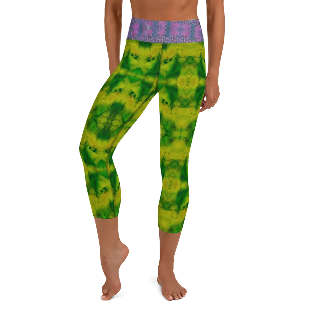 Yoga Capri Leggings (Her/Muliebris) RJSTH@Fabric#5 RJSTHS2021 RJS