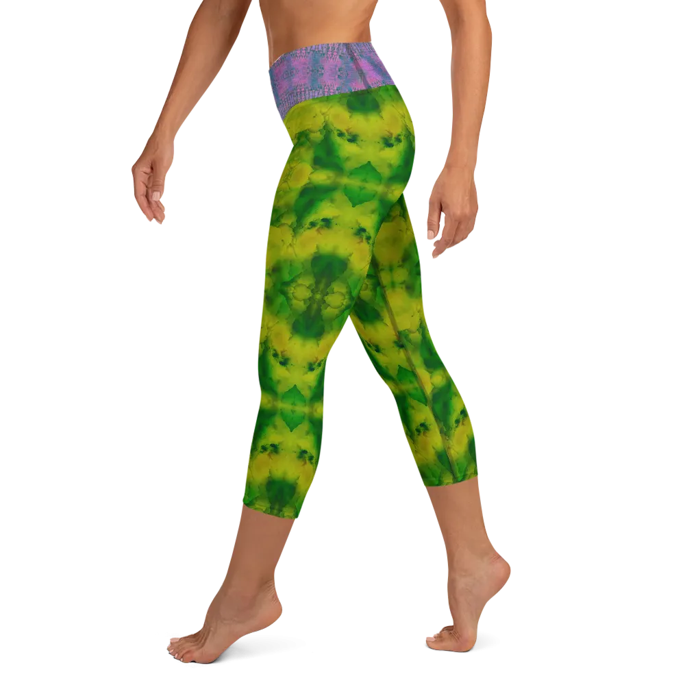 Yoga Capri Leggings (Her/Muliebris) RJSTH@Fabric#5 RJSTHS2021 RJS