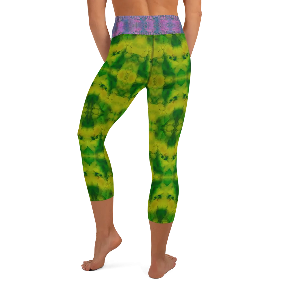 Yoga Capri Leggings (Her/Muliebris) RJSTH@Fabric#5 RJSTHS2021 RJS