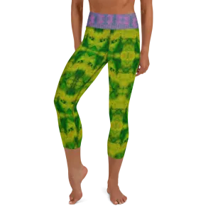 Yoga Capri Leggings (Her/Muliebris) RJSTH@Fabric#5 RJSTHS2021 RJS