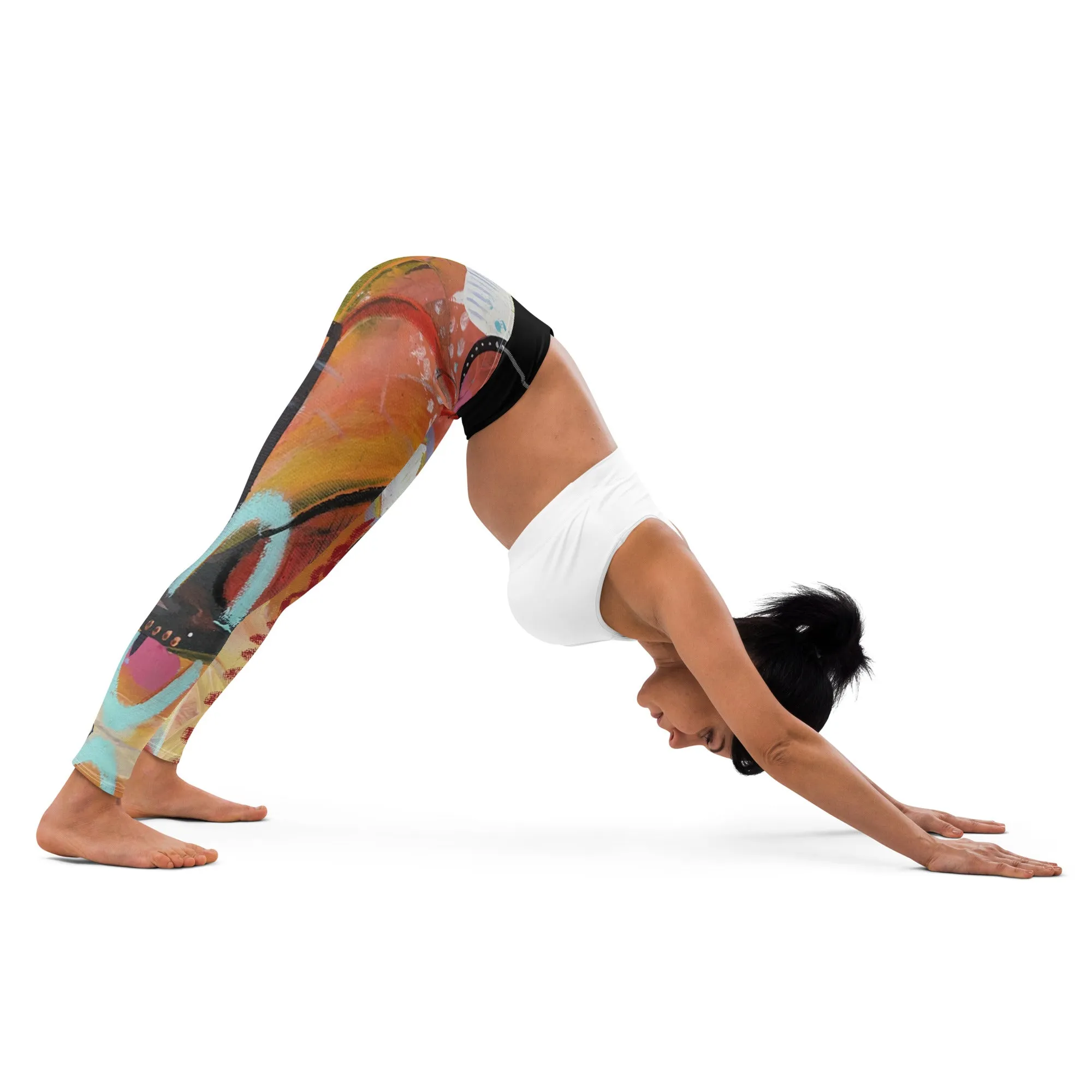 Yoga Leggings "Circles in the Sand"