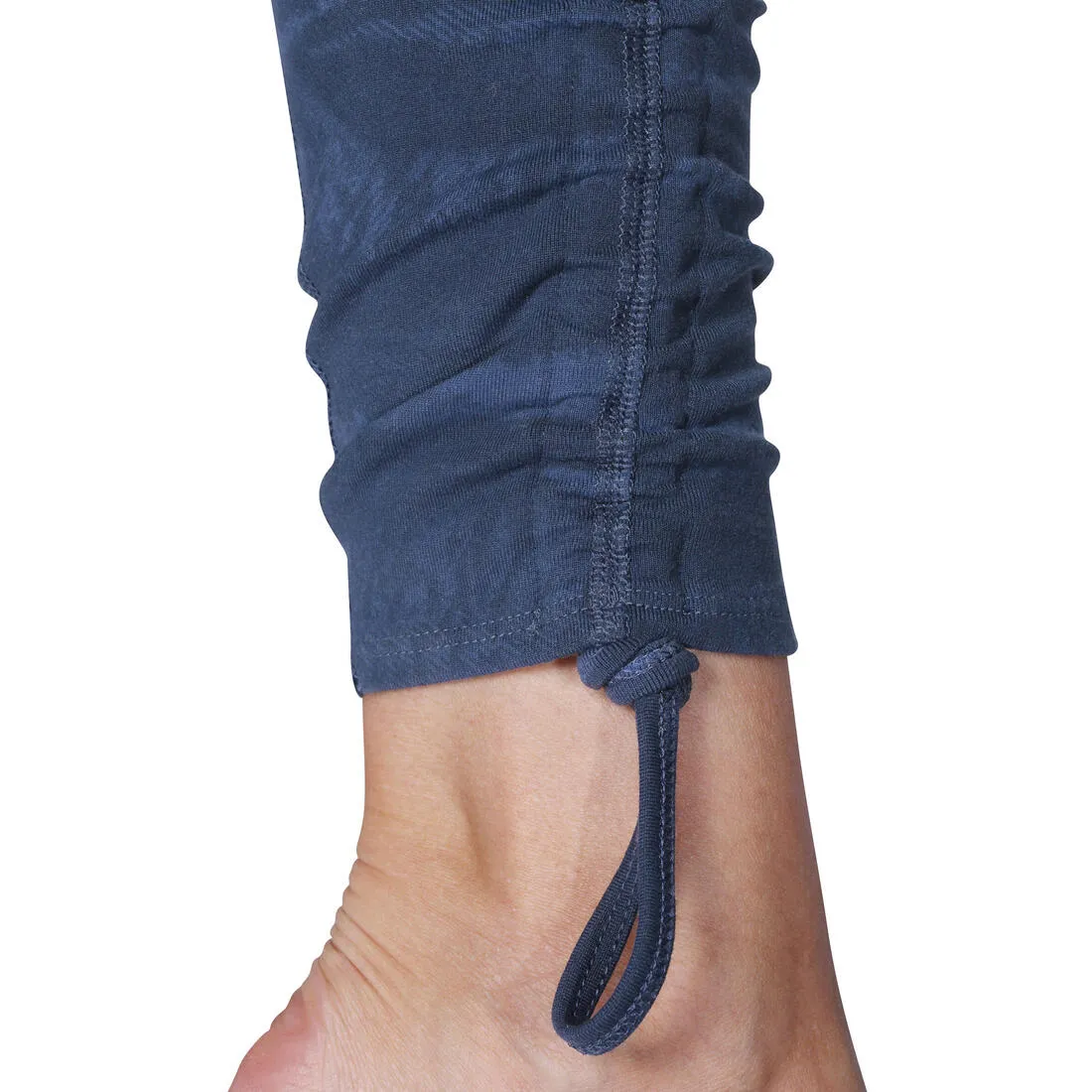Yoga  Women's Slim-Fit Leggings - Printed Dark Blue