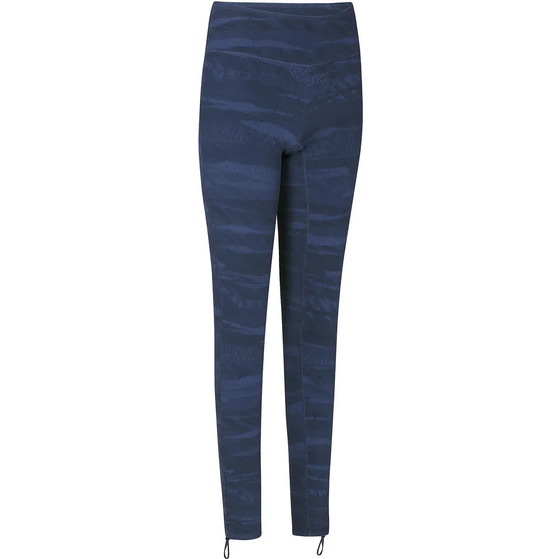 Yoga  Women's Slim-Fit Leggings - Printed Dark Blue