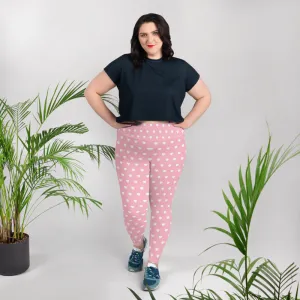 YOGA,Women's Leggings, All-Over Print, Plus Size Leggings,  Customized Leggings